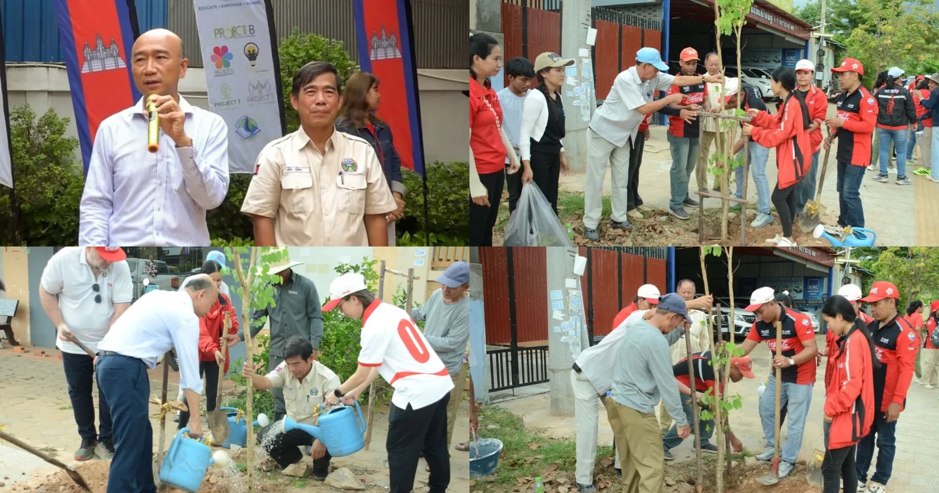 ‎អាជ្ញាធរខេត្តសៀមរាប៖ ការដាំដើមឈើតាមដងផ្លូវមិនត្រឹមតែជួយបង្កើនសោភ័ណភាព និងភាពបៃតងប៉ុណ្ណោះទេ ប៉ុន្តែក៏ជាសកម្មភាពដ៏មានសារៈសំខាន់ក្នុងការចូលរួមថែរក្សាបរិស្ថាន