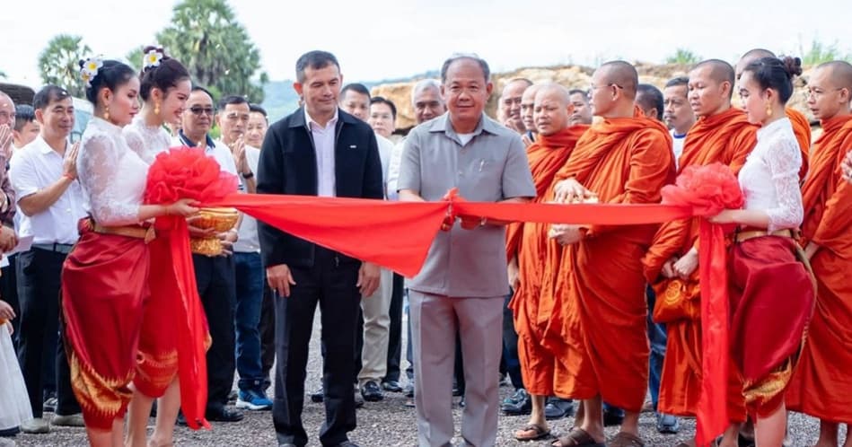 កីឡដ្ឋាន «កងវ៉ា» លក្ខណៈស្តង់ដាដំបូង និងមានតែមួយគត់ក្នុងខេត្តបន្ទាយមានជ័យ ត្រូវបានសម្ពោធដាក់ឱ្យប្រើប្រាស់ជាផ្លូវការ