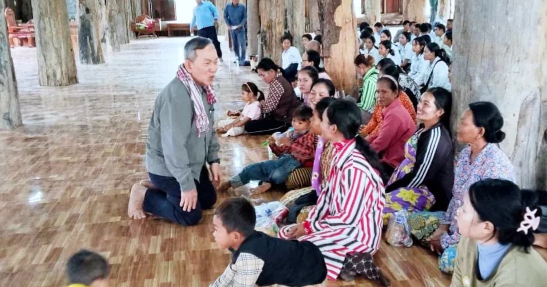 ក្ដីកង្វល់ និងសំណូមពររបស់ពលរដ្ឋក្នុងមូលដ្ឋានឃុំស្លែងស្ពាន ស្រុកស្រីស្នំ ត្រូវបានលើកយកមកពិភាក្សាដោះស្រាយក្នុងវេទិកាសាធារណៈ