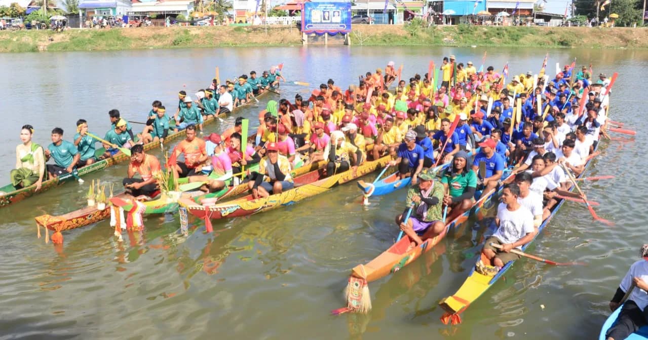 វត្តអារញ្ញសាគរ ក្រុងសៀមរាប រៀបចំពិធីប្រណាំងទូក «ង» ដើម្បីអបអរសាទរ និងលើកស្ទួយមរតកវប្បធម៌ដូនតា