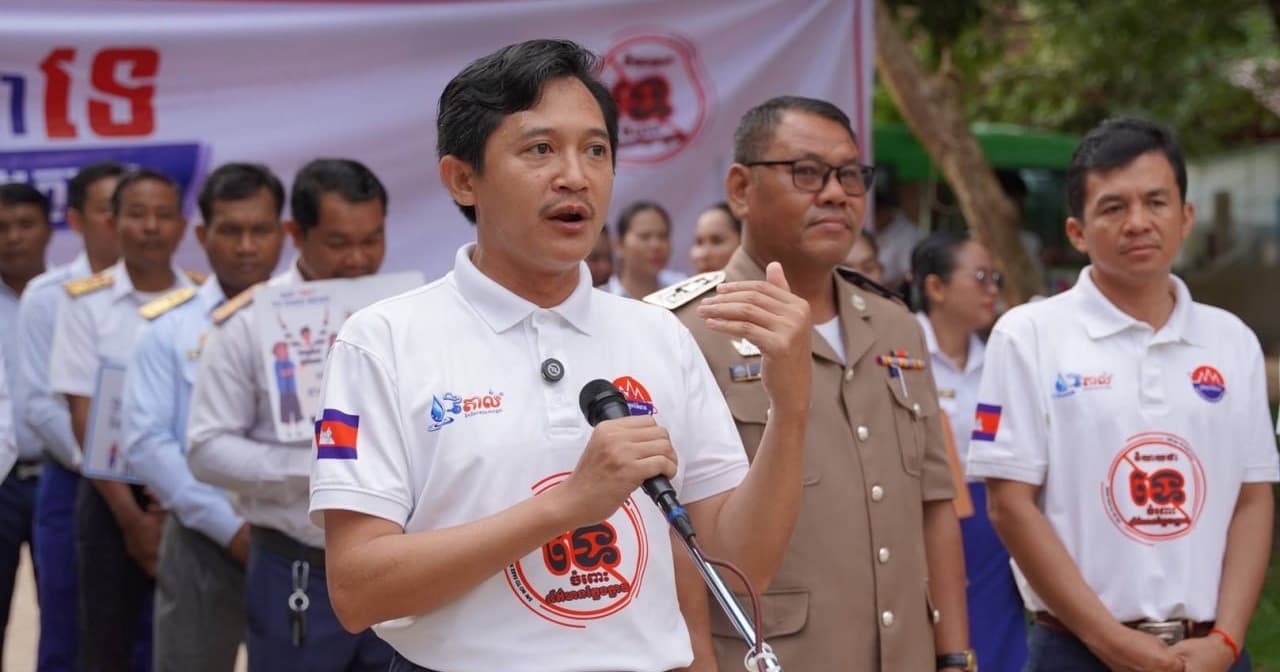 មន្ទីរព័ត៌មានខេត្តសៀមរាប បន្តចុះផ្សព្វផ្សាយយុទ្ធនាការ «និយាយថាទេ ចំពោះព័ត៌មានក្លែងក្លាយ» ជំហានទី២  នៅវិទ្យាល័យបន្ទាយស្រី