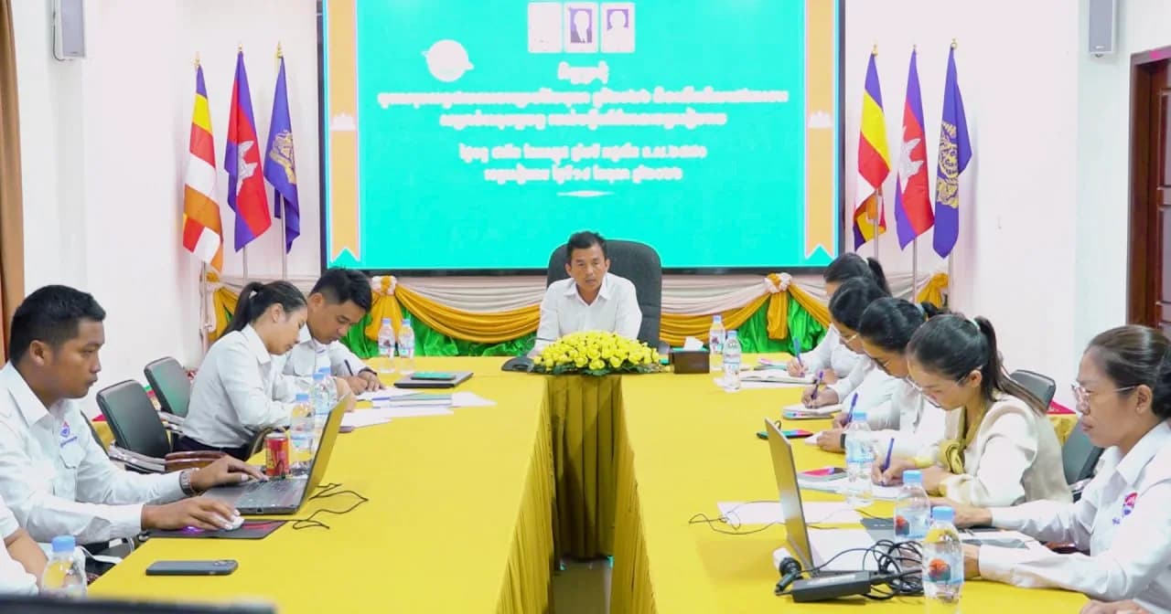 មន្ទីរព័ត៌មានខេត្តសៀមរាប ប្រជុំបូកសរុបលទ្ធផលការងារប្រចាំខែតុលា ឆ្នាំ២០២៦ និងលើកទិសដៅការងារ សម្រាប់អនុវត្តបន្ត