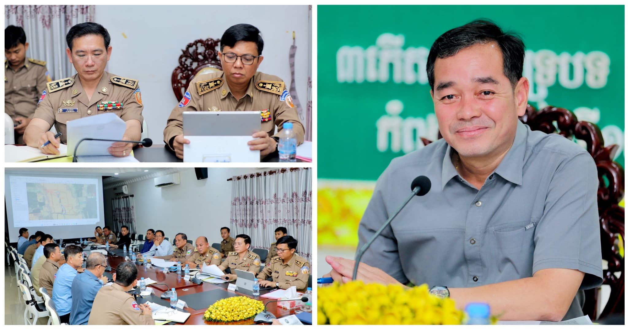 អភិបាលខេត្តកំពង់ចាម ដោះស្រាយបញ្ចប់ទំនាស់ដីធ្លីរាំរ៉ៃ នៅឃុំតាំងក្រាំង​ ស្រុកបាធាយ