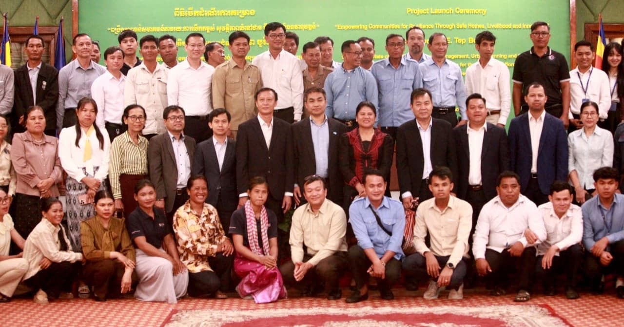 អង្គការលំនៅឋានមនុស្សជាតិកម្ពុជា ដាក់ដំណើរការគម្រោងទំហំថវិកាប្រមាណ ១លានដុល្លារ ដើម្បីពង្រឹងភាពធន់សហគមន៍ និងសុវត្ថិភាពលំនៅឋាន នៅខេត្តសៀមរាប