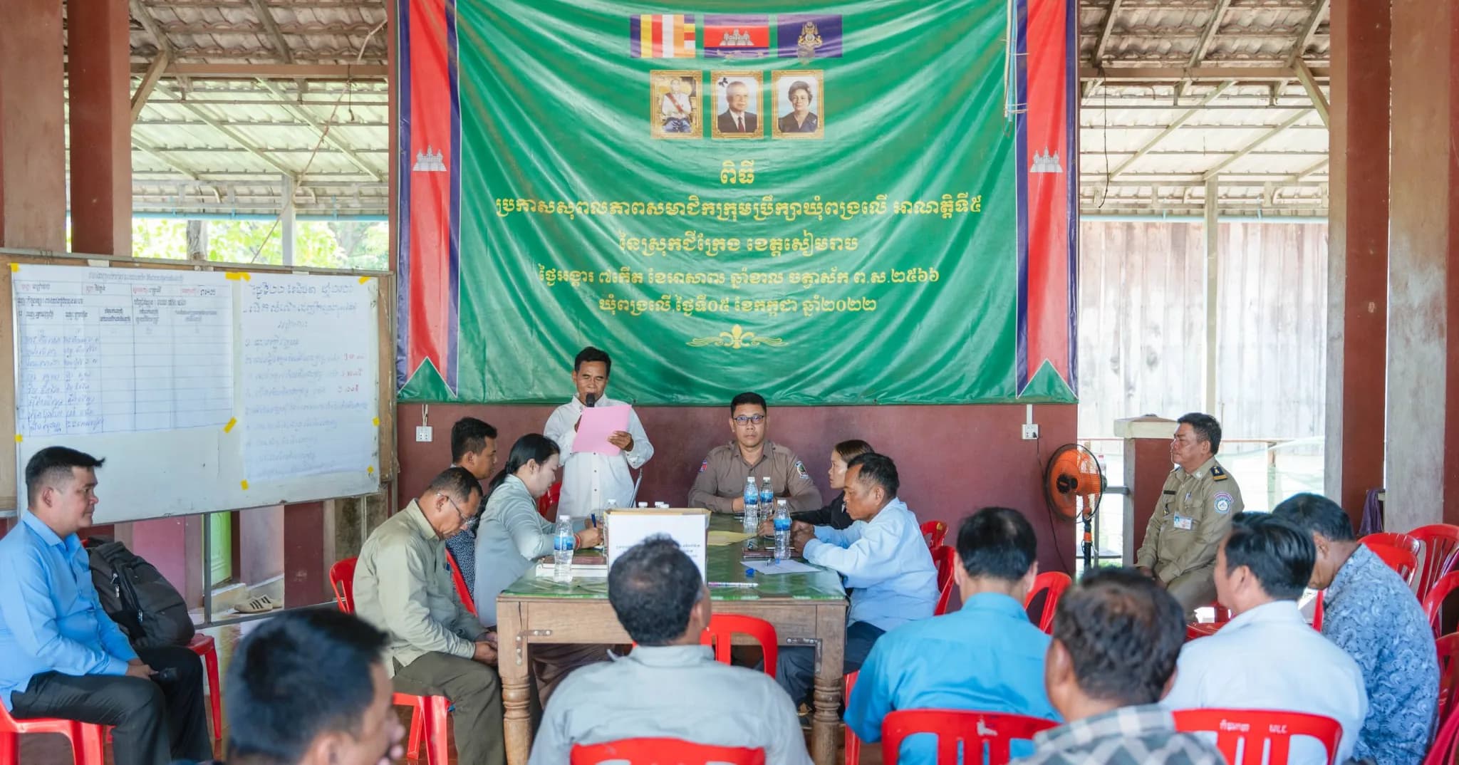 គម្រោងសាងសង់ផ្លូវបេតុង១ខ្សែ ក្នុងឃុំពង្រលើ ស្រុកជីក្រែង ត្រូវបានប្រកាសបញ្ចប់ការដេញថ្លៃដោយជោគជ័យ