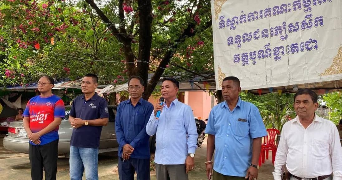 បងប្អូនភៀសសឹក ក្នុងស្រុកក្រឡាញ់ ទទួលបានអំណោយពីសប្បុរសជន