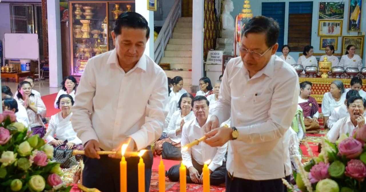 រដ្ឋបាលខេត្តសៀមរាប អញ្ជើញកាន់បិណ្ឌវេនទី២ នៅវត្តព្រះព្រហ្មរ៍ត្ន