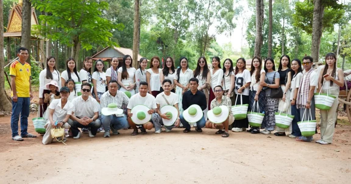 ជិះរទេះគោទស្សនាកម្សាន្តនៅឃុំបាគង ស្រុកប្រាសាទបាគង ខេត្តសៀមរាប