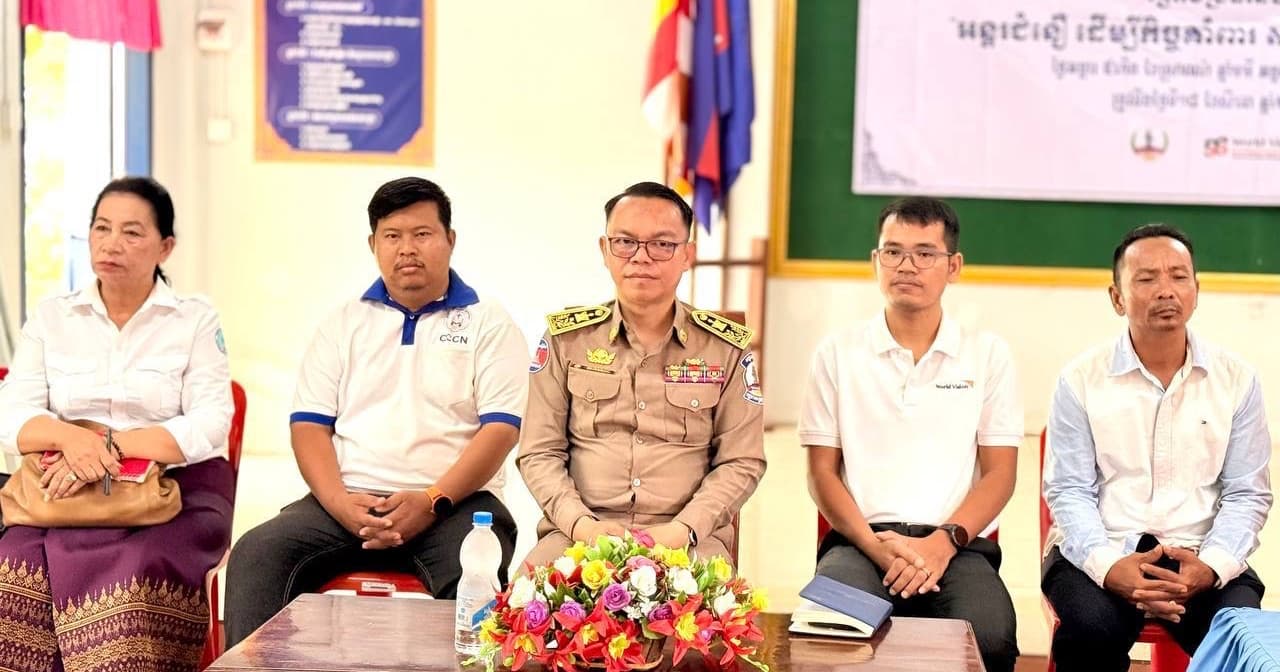 រដ្ឋបាលស្រុកក្រឡាញ់ សហការជាមួយអង្គការ World Vision រៀបចំវេទិកាអន្តរជំនឿ ក្នុងការកិច្ចគាំពារ និងសុខុមាលភាពកុមារ