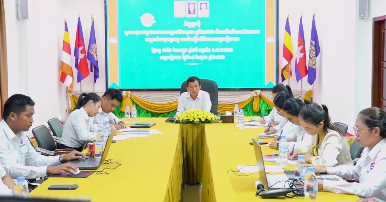 មន្ទីរព័ត៌មានខេត្តសៀមរាប បើកកិច្ចប្រជុំបូកសរុបលទ្ធផលការងារប្រចាំខែតុលា និងលើកទិសដៅការងារសំខាន់ៗសម្រាប់អនុវត្តបន្ត