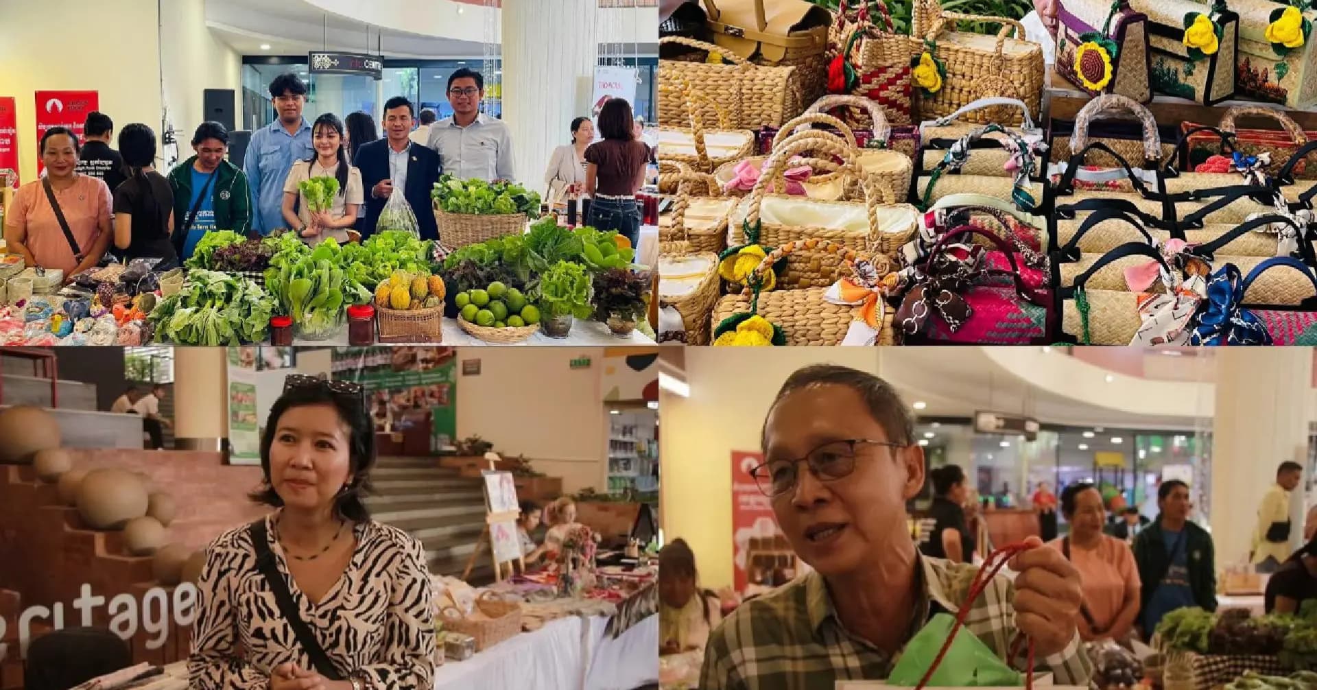 វីដេអ៖ចំណាប់អារម្មណ៍របស់ប្រជាពលរដ្ឋដែលបានចូលរួមក្នុងកម្មវិធីតាំងពិព័រណ៍ពាណិជ្ជកម្ម «ភូមិមួយ ផលិតផលមួយ»