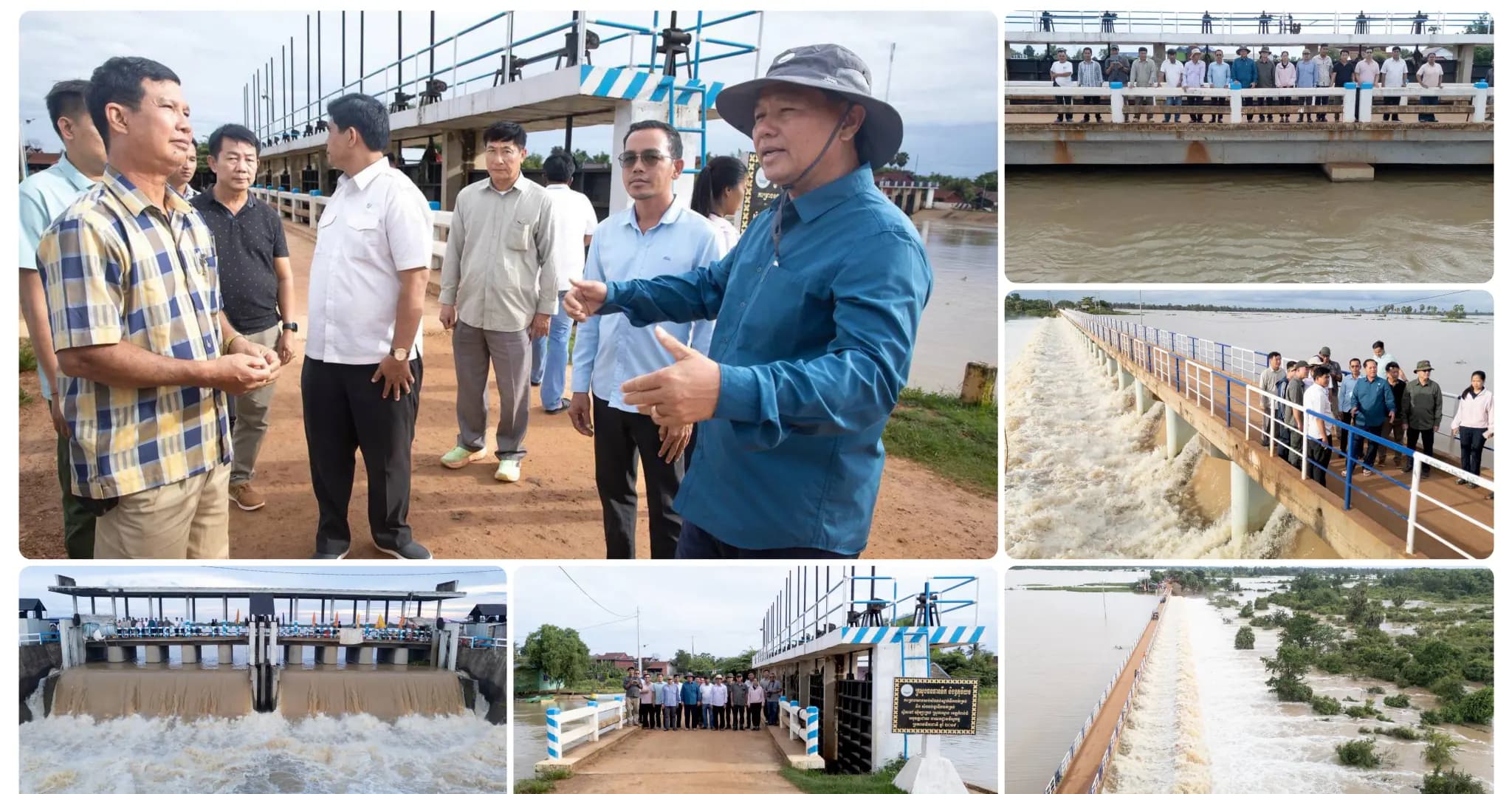 មន្ត្រីជាន់ខ្ពស់ក្រសួងធនធានទឹកនិងឧតុនិយម ណែនាំដល់ក្រុមការងារប្រចាំការត្រូវយកចិត្តទុកដាក់ខ្ពស់លើសុវត្ថិភាពទំនប់ អាងទឹក៣០កញ្ញា
