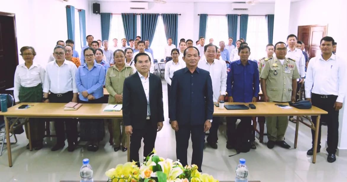 មន្ទីរផែនការខេត្តសៀមរាប បើកវគ្គបណ្តុះបណ្តាលស្ដីពីការវិភាគស្ថានភាព សម្រាប់រៀបចំកម្មវិធីវិនិយោគ ៣ឆ្នាំរំកិលខេត្ត ឆ្នាំ២០២៧-២០២៩