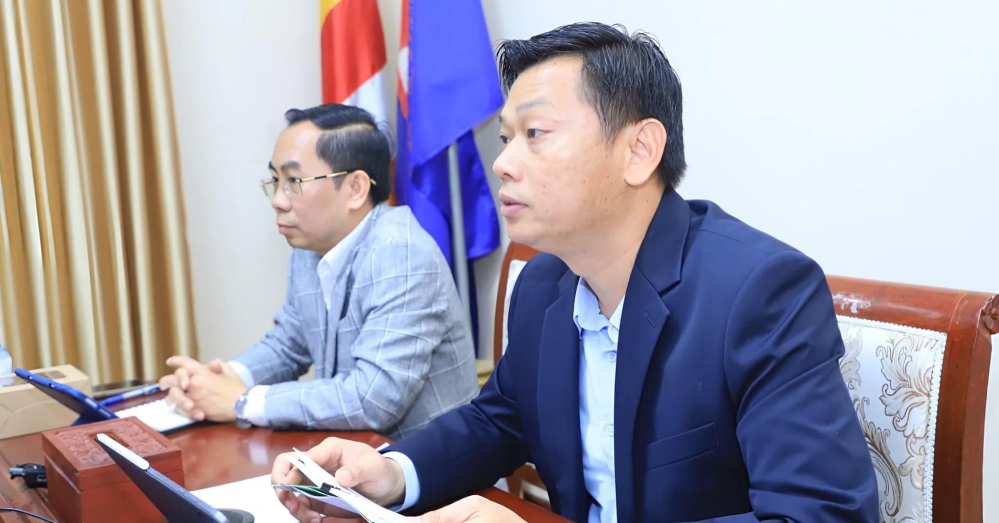 កិច្ចប្រជុំពិគ្រោះយោបល់លើការសិក្សាសមិទ្ធិលទ្ធភាពនៃការប្រមូល និងដឹកជញ្ជូនសំរាម ក្នុងខេត្តកណ្តាល